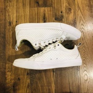 Converse All Star Fulton OX White Leather Sneakers